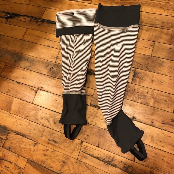 lululemon athletica Accessories - Lululemon striped cuffed leg warmers/boots liners